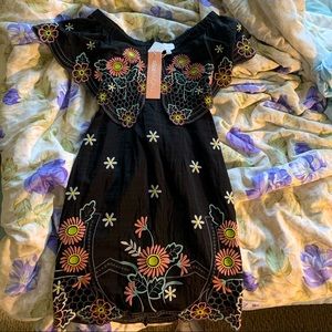 Alice McCall Honeycomb Floral mini Dress